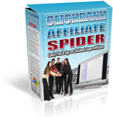 Product picture ClickBank Affiliate Spider Software with Master Resell Right