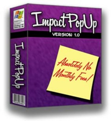 Product picture **New** Impact Popup Software Foils Popup Blocking w/MMR