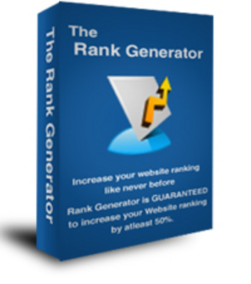 Product picture **The Rank Generator**Software Increase Alexa Ranking By 50