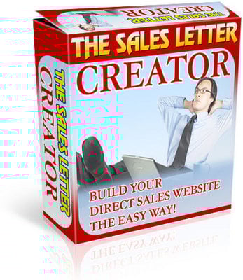 Product picture **Sales Letter Creator Software**Writes Your Sales Copy-MMR 