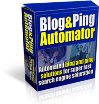 Product picture *Blog and Ping Automator* MMR Special
